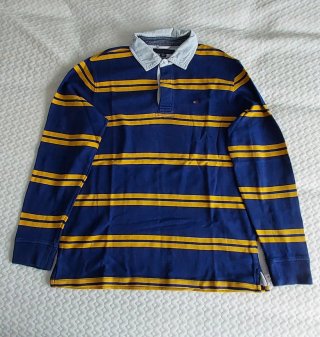 Polo Tommy Hilfiger Manga Larga Talla M