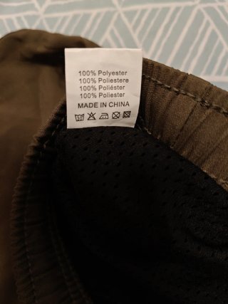 Pantalones cortos SUWANGI hombre verde oliva