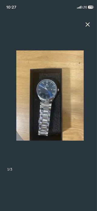 Reloj Ruige con Esfera Azul