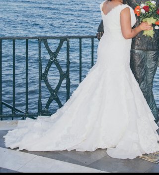 Vestido de novia corte sirena