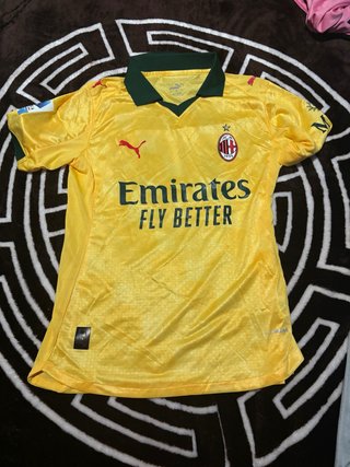 Maglia Milan Gialla Puma Taglia M