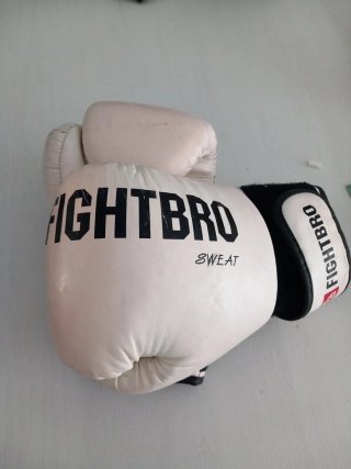 Guantes de Boxeo Fightbro Blancos