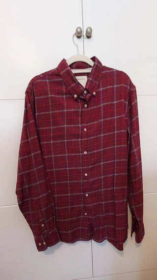 Camisa de cuadros Stradivarius Talla L