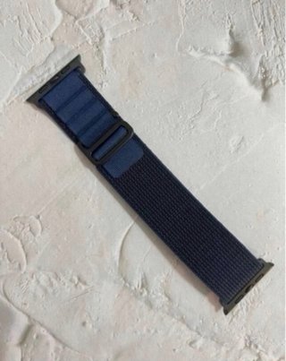 Correa Apple Watch Ultra 2 Negra/Azul Marino