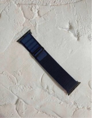 Correa Apple Watch Ultra 2 Negra/Azul Marino
