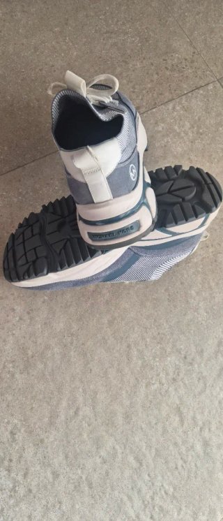 Zapatillas Michael Kors Azul y Blanco Talla 44.5