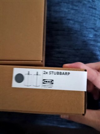 2x Piedini IKEA