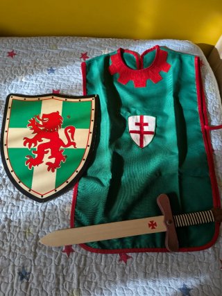 Disfraz de caballero medieval