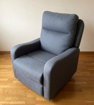 Sillón Reclinable Gris