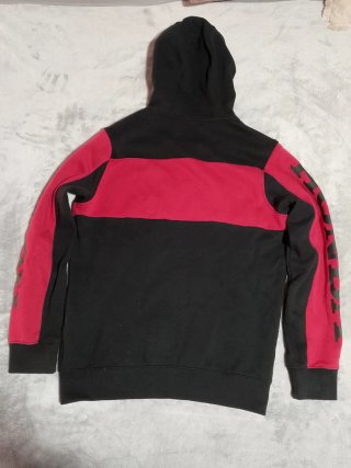 Chaqueta Honda Fox Negra y Roja