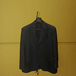 Traje de chaqueta con chaleco negro