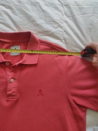 Polo Rojo de Manga Corta
