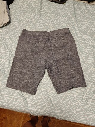 Pantalones cortos grises para hombre