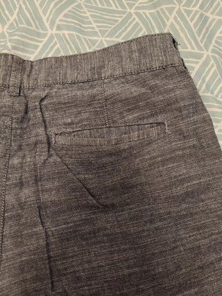 Pantalones cortos grises para hombre