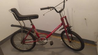 Bicicleta GAC Motoretta 2 Roja. PRECIO NEGOCIABLE.