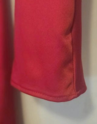 Vestido Corto Satinado Asimétrico Zara Rojo M