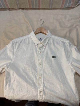 Camisa Blanca Lacoste