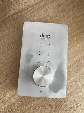 Interfaz de audio Apogee Duet (FireWire) para Mac