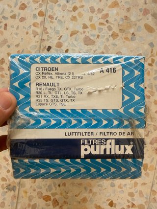 Filtro Aire Purflux A416 Nuevo