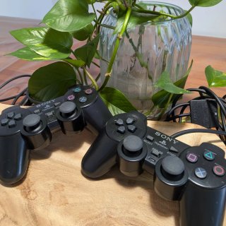 Lote 2 mandos PS2 compatibles