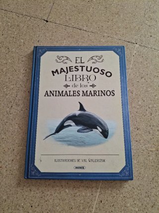 El majestuoso libro de los animales marinos