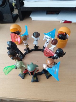 Figuras Kinder Star Wars