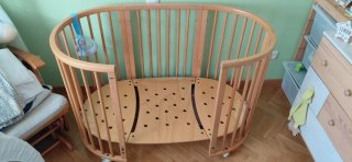 Cuna Evolutiva Stokke: minicuna, cuna y camita