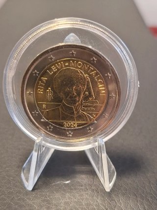 Moneda 2€ Italia 2024 Rita Levi-Montalcini