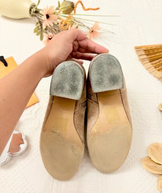Botines Beige