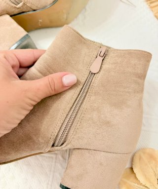 Botines Beige