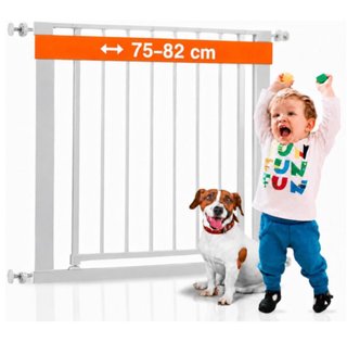 Barrera seguridad 75-82 cm niños/perros