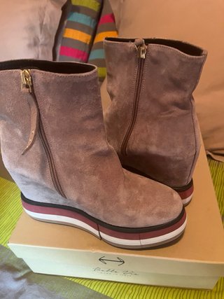 Botines Belle Vie Ante Tacon Plataforma