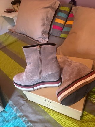 Botines Belle Vie Ante Tacon Plataforma