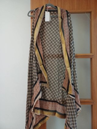Chaleco estampado talla única