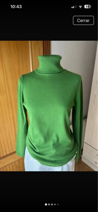 Jersey Cuello Vuelto Tintoretto Verde