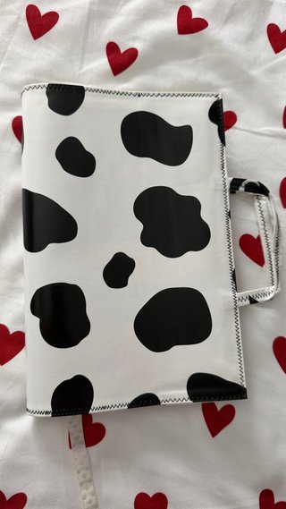 Funda para libro con estampado de manchas