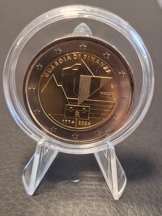 Moneda 2€ Italia Guardia di Finanza 2024