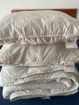 Set Letto Matrimoniale: Copripiumino e Cuscini Quadrati