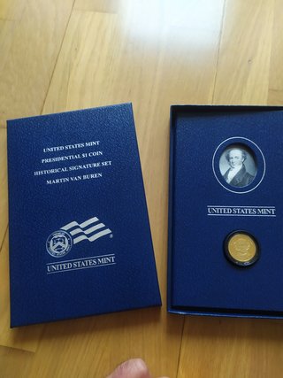 Set Moneda 1$ Martin Van Buren 2008 Proof