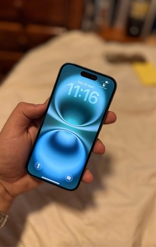 iPhone 16 azul verdoso 128GB