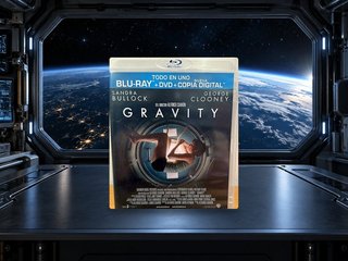 Gravity Blu-ray y DVD
