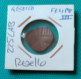 MARAVEDI FELIPE III - RESELLADO