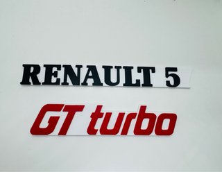 Anagramas Renault 5 GT Turbo