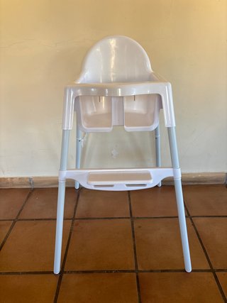 Trona para bebé blanca