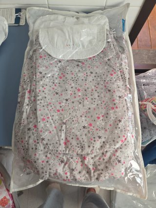 Saco para capazo con estampado de estrellas