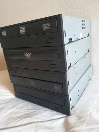 Lote de 4 Lectores/Grabadores DVD para PC