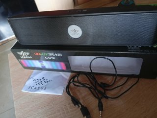 Altavoz Icarus IC-SP30 LEDs de colores y Bluetooth