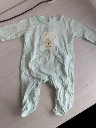 Pijama bebé Don Algodón verde