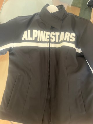 Chaqueta de moto Alpinestars negra