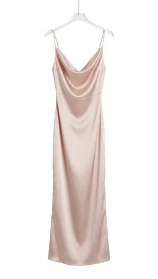 Vestido de fiesta rosa satinado ACEPTO OFERTAS!